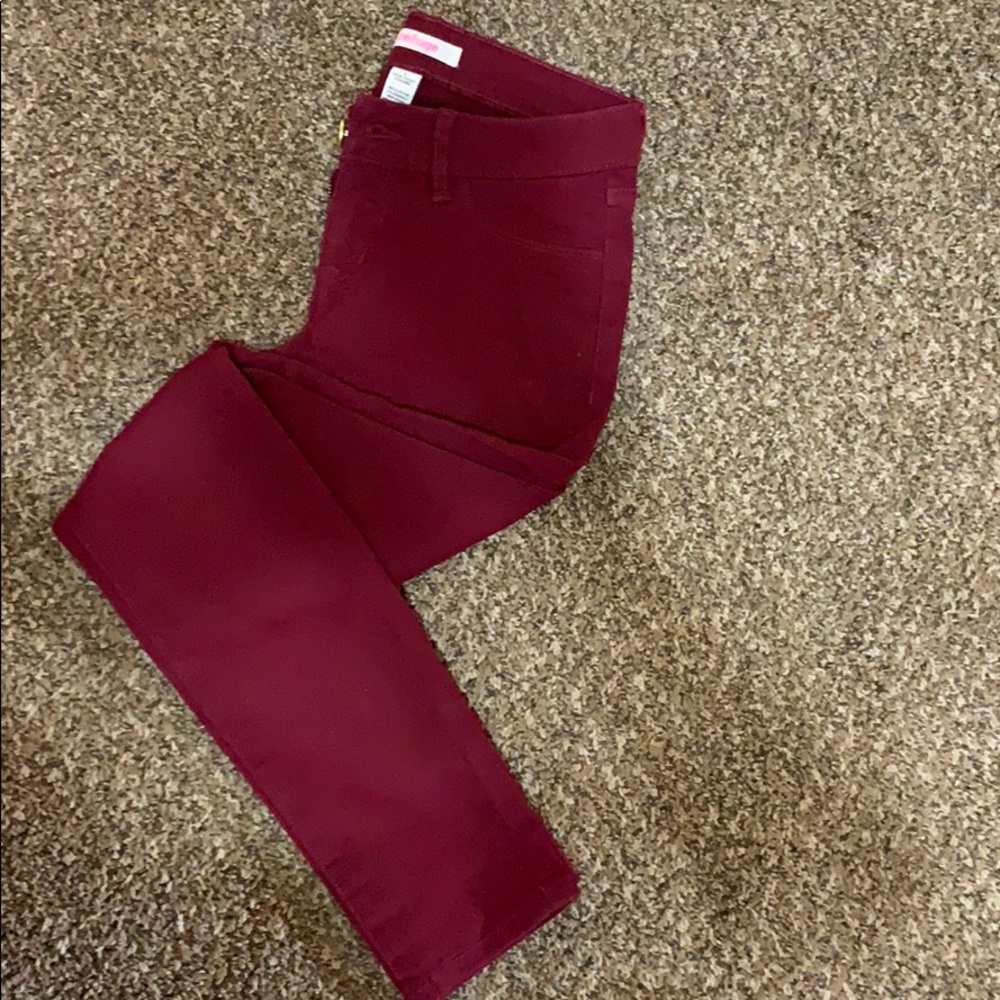 Crimson Jeggings